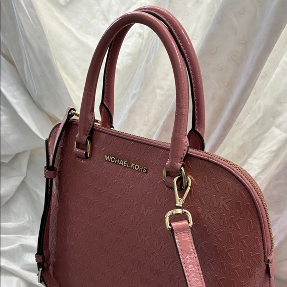 Rare Flash Sale Michael Kors Rose Satchel Bag - Picture 2 of 7